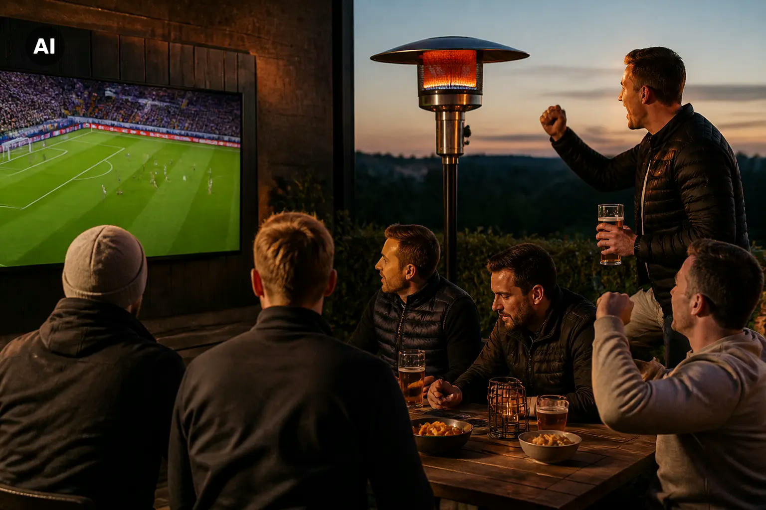 Effektiv terrassevarmer til sportselskere